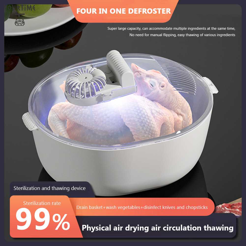 Khay Rã Đông Cỡ Lớn 4 Trong 1 Tiện Dụng Cho Nhà Bếp