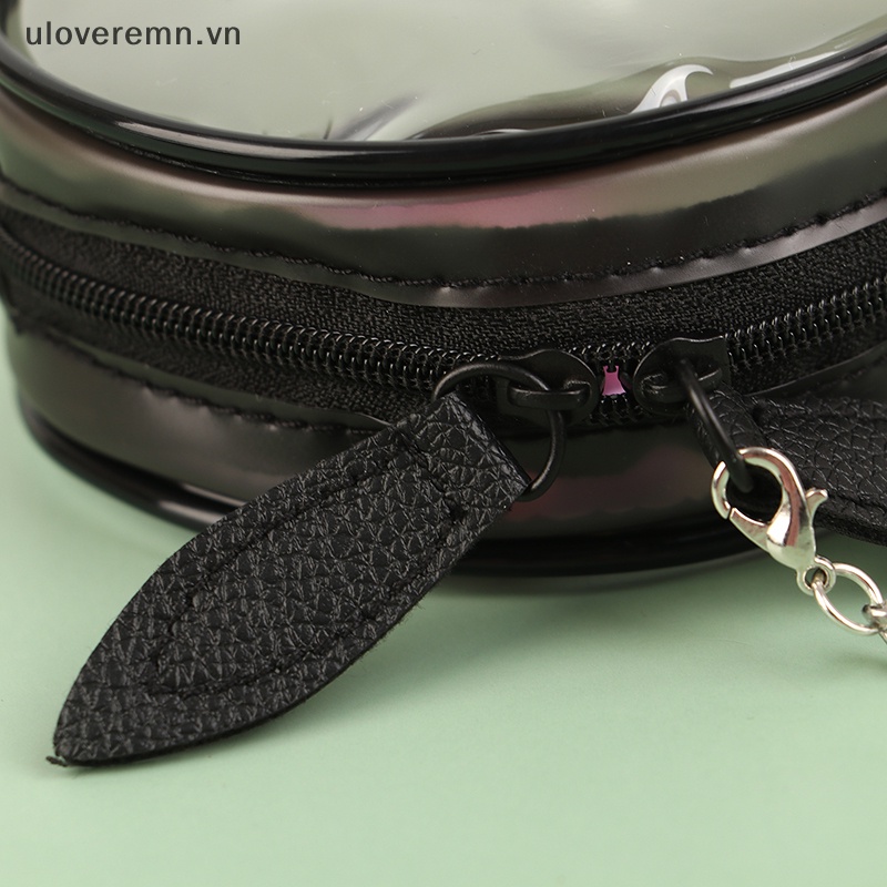 Hộp Đựng Đồ Chơi Búp Bê Bằng PVC Trong Suốt Chống Bụi Có Khóa Kéo Tiện Dụng