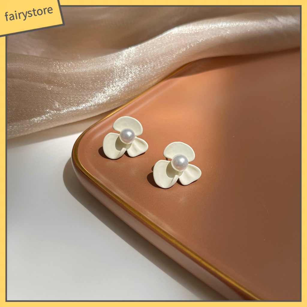 [FRO] 1 Cặp Bông Tai Dạng Kẹp Đính Đá Sáng Bóng Quyến Rũ Dễ Phối Đồ Dành Cho Cuộc Sống Hàng Ngày