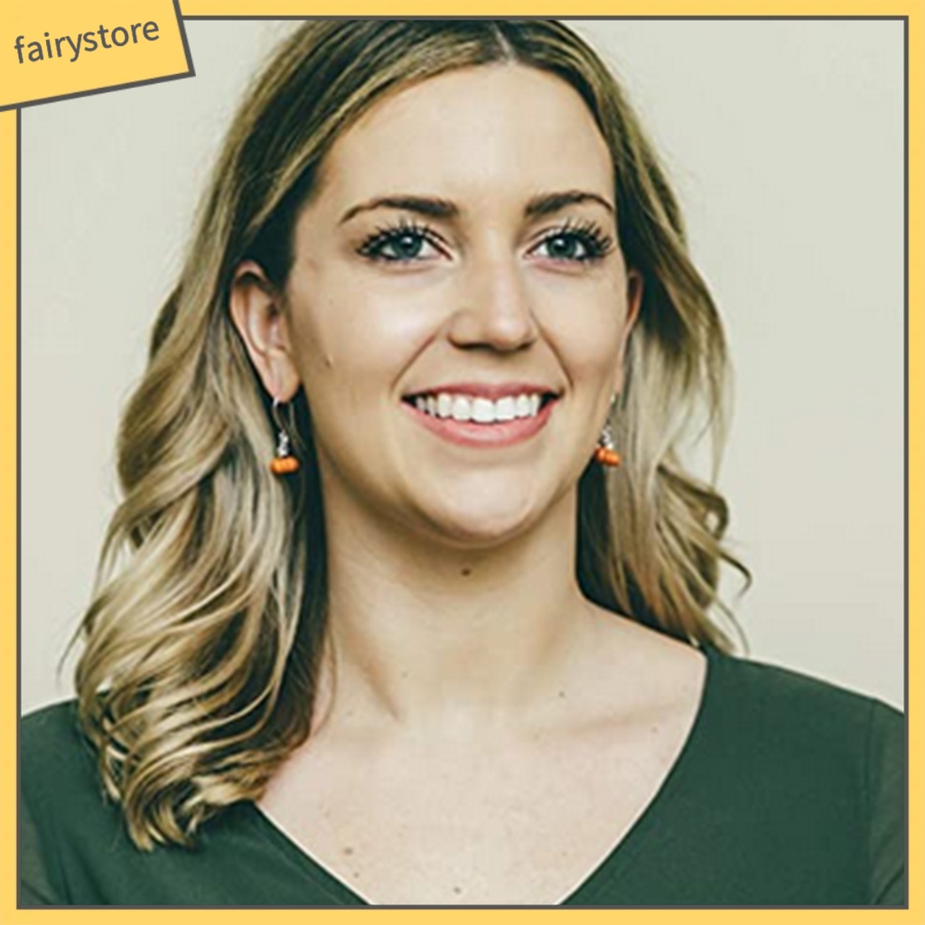 1 Đôi Bông Tai Mạ Bạc Hình Trái Bí Ngô Phong Cách Halloween Thời Trang Cho Nữ