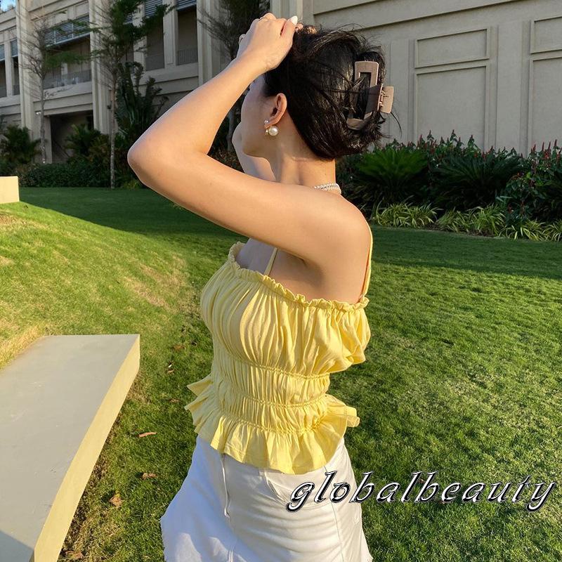 Áo Babydoll Hai Dây Mùa Hè Quyến Rũ Cho Nữ