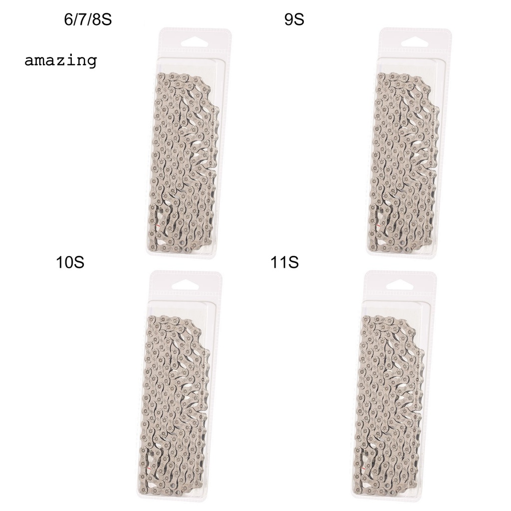 Dây Xích Xe Đạp 116 Nút 6-7 - 8 / 9 / 10 / 11 Tốc Độ Chuyên Dụng Cho MTB