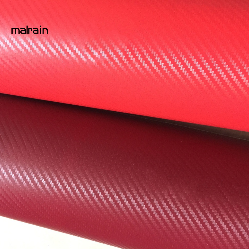 Sticker Sợi Carbon 3D 30x127cm Chống Thấm Nước Trang Trí Xe Hơi