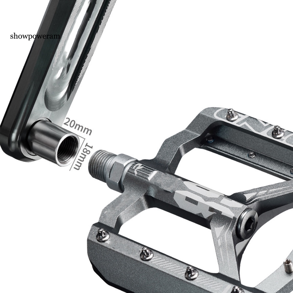 Set 2 Bàn Đạp Mở Rộng 9 / 16 Inch Chuyên Dụng Cho Xe Đạp Leo Núi