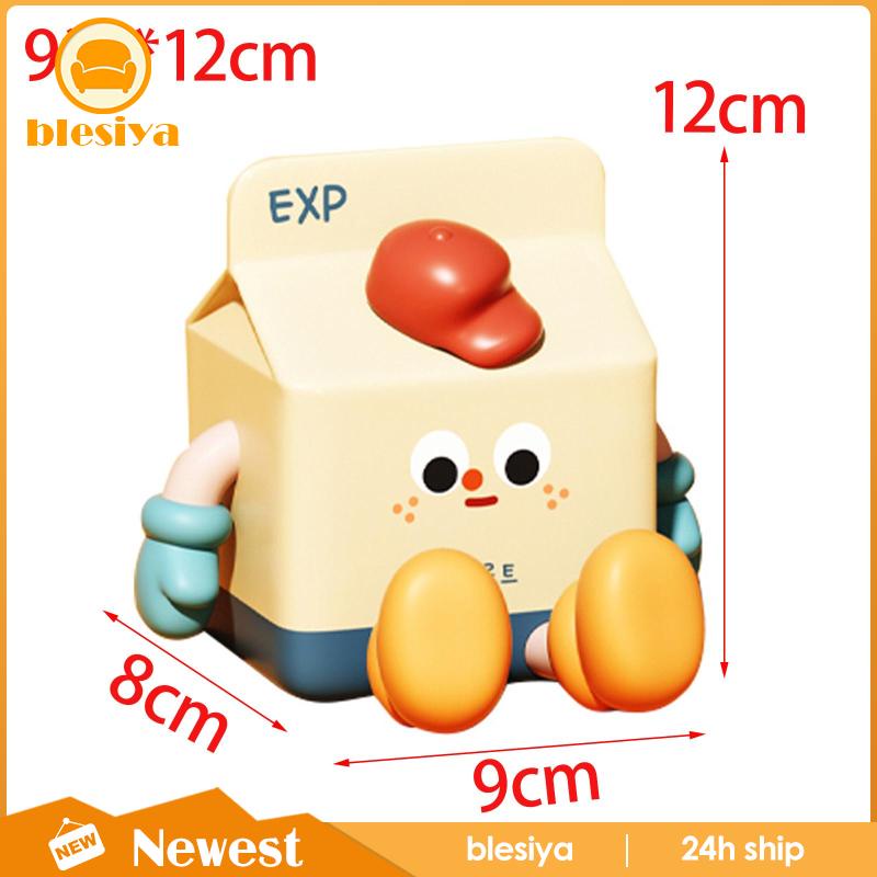 [Blesiya] Đèn Ngủ Hình Hộp Sữa Hoạt Hình Cổng USB Làm Quà Tặng Sinh Nhật Cho Bé