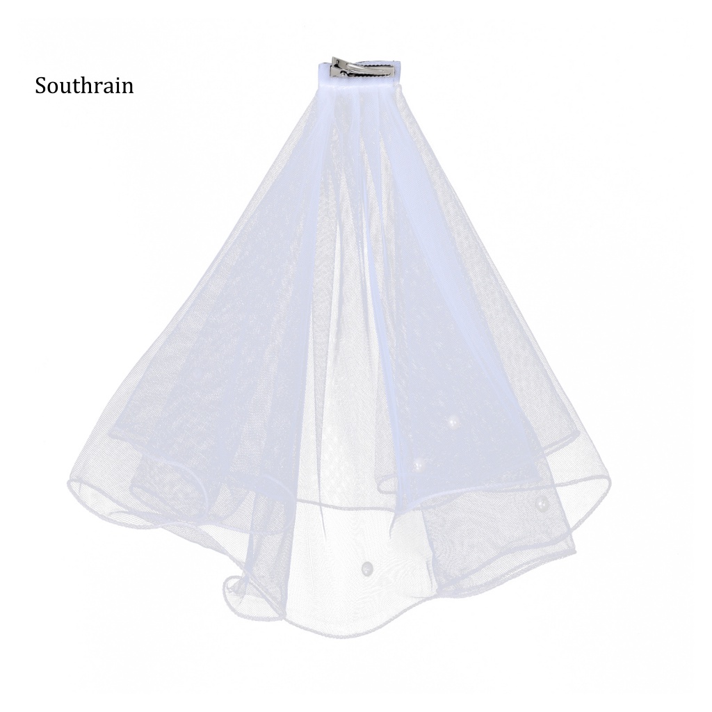 Sou Kẹp Tóc Mạng Che Mặt Thiết Kế Lưới Tinh Tế Có Thể Giặt Rửa Cho Thú Cưng Trong Tiệc Tùng