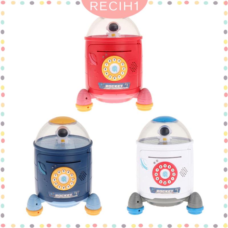 Hộp Đựng Tiền Tiết Kiệm Có Mật Khẩu Tự Động Giáo Dục Cho Bé