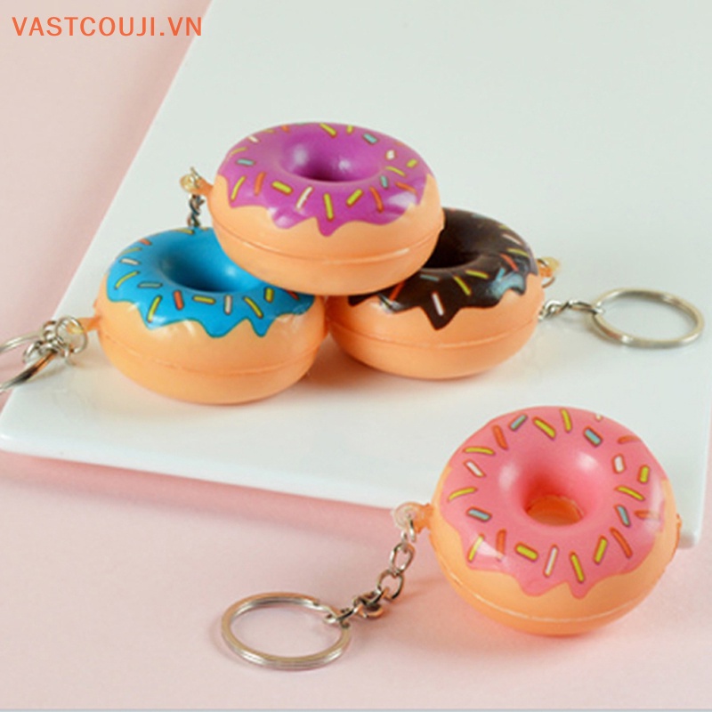 Đồ Chơi Nắn Bóp Đàn Hồi Giảm Stress Hình Bánh Donut
