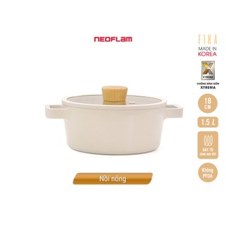 Nồi chống dính Fika hãng Neoflam tráng gốm xtrema sản xuất tại Hàn Quốc