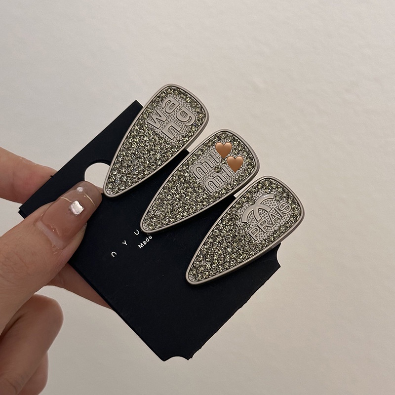 Kẹp Tóc Mỏ Vịt Nhỏ Đính Đá Kim Cương Toàn Diện Phong Cách Hàn Quốc Tinh Tế Cho Nữ