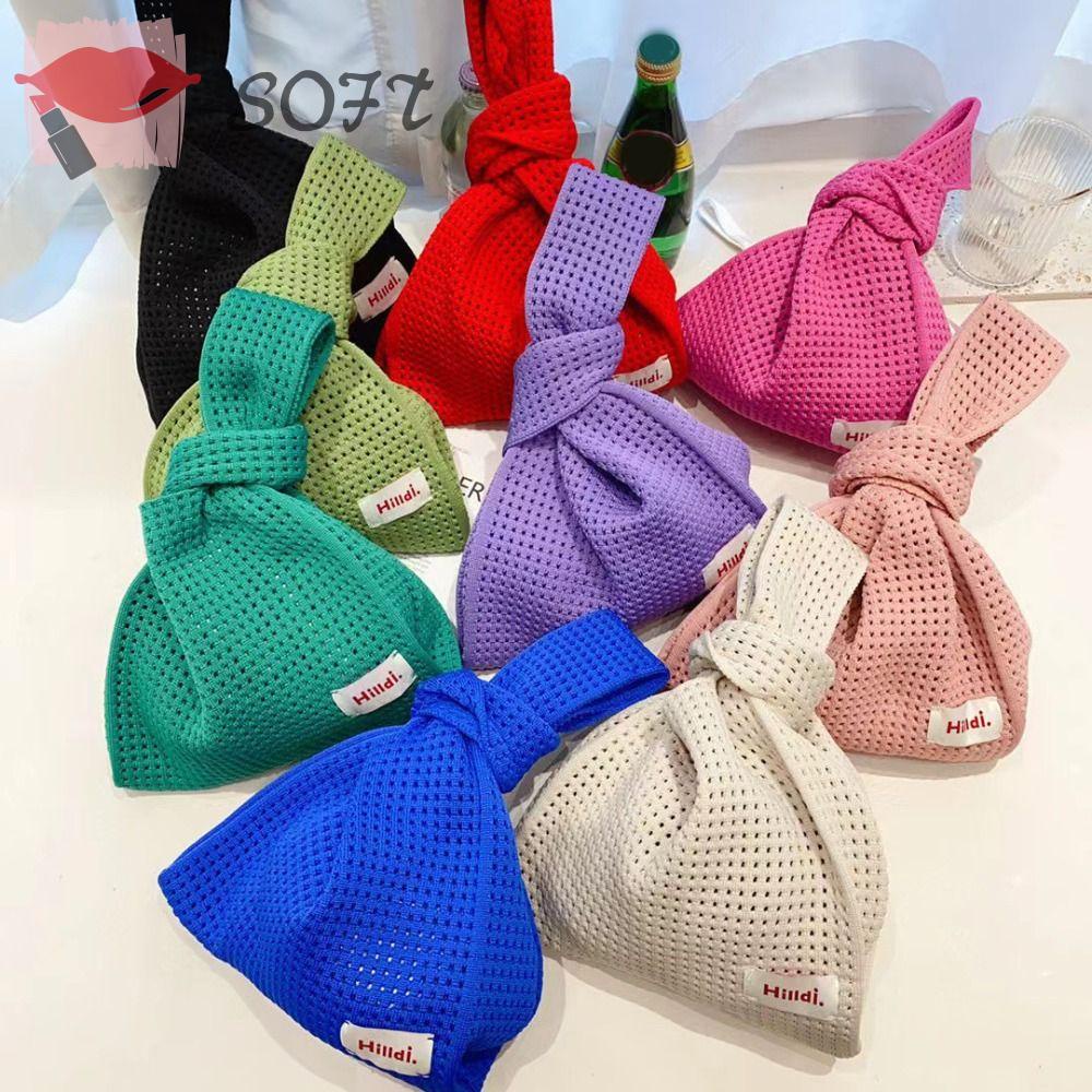 Túi Tote Có Lỗ Thắt Nút Tái Sử Dụng Được Cho Nữ