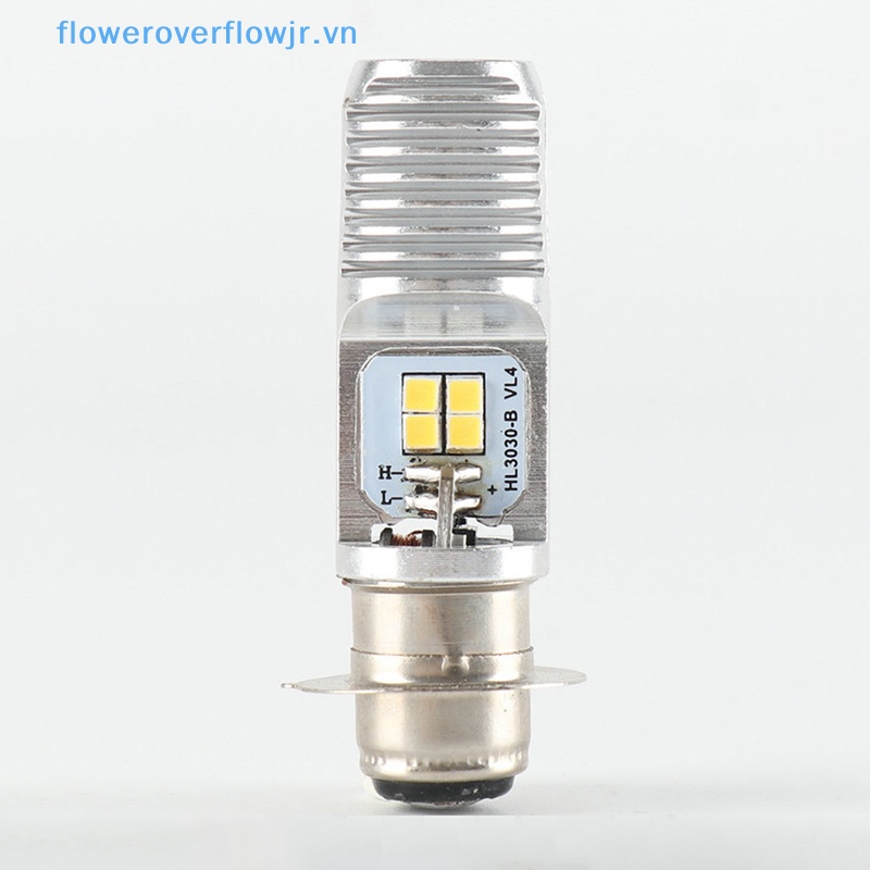 1 Đèn Pha Led P15D T19 4LED Chất Lượng Cao Cho Xe Máy