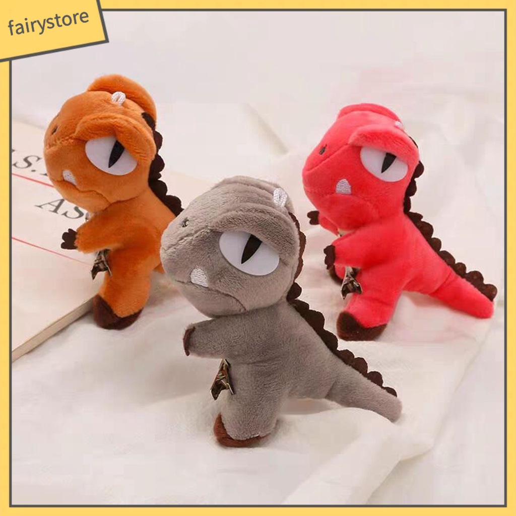 Dây Buộc Tóc Đuôi Ngựa Co Giãn Hình Khủng Long Hoạt Hình Dễ Thương Cho Nữ