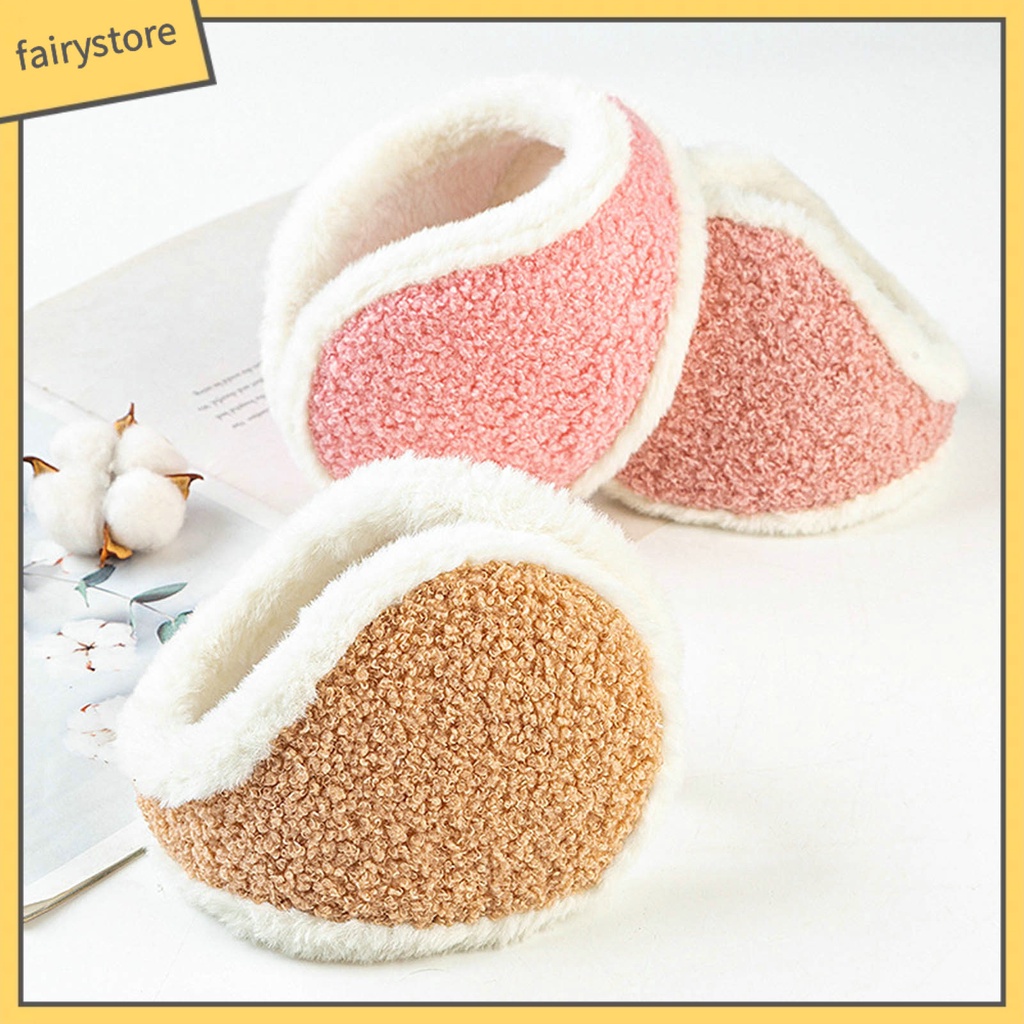 Bông Chụp Tai Giữ Ấm Mùa Đông Co Giãn Phối Màu Dễ Thương