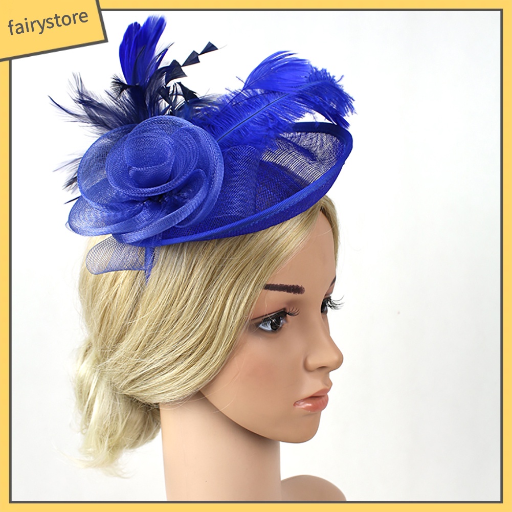 Kẹp Tóc Hình Nón Lưới Phối Mạng Che Mặt Cho Phái Nữ