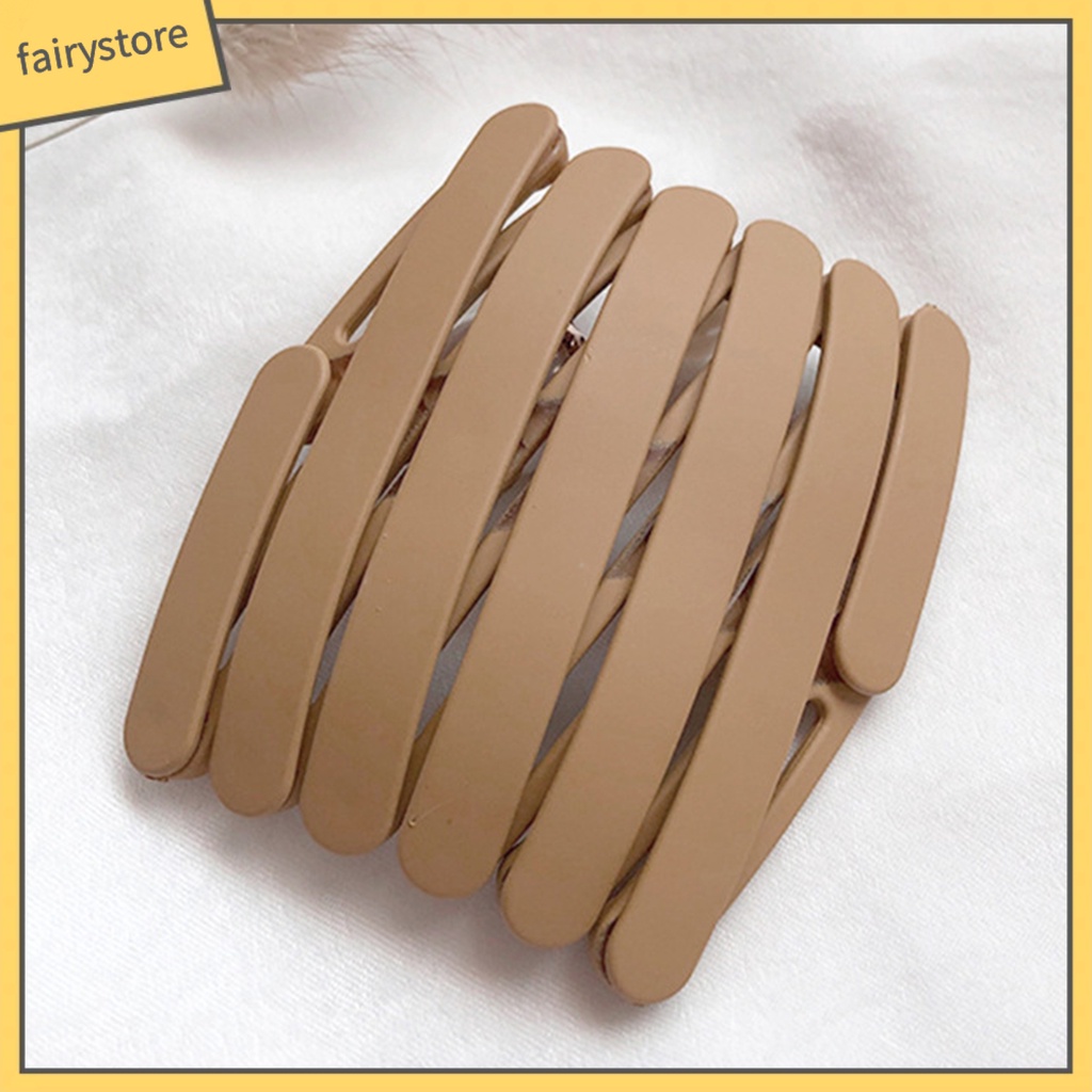 Băng Đô Cài Tóc Chống Trượt Có Thể Thu Gọn Tiện Dụng Cho Nữ