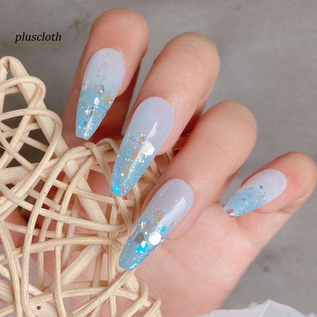 1 Hộp Sequin Lấp Lánh Siêu Mỏng Trang Trí Móng Tay Nghệ Thuật