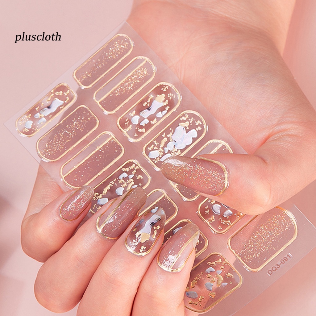 1 Bộ Miếng Dán Móng Tay Siêu Mỏng Không Gây Kích Ứng Có Thể Tháo Rời