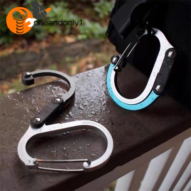 Móc Kẹp Chữ D Bằng Hợp Kim Nhôm Đa Năng Tiện Dụng Cho Hoạt Động Ngoài Trời