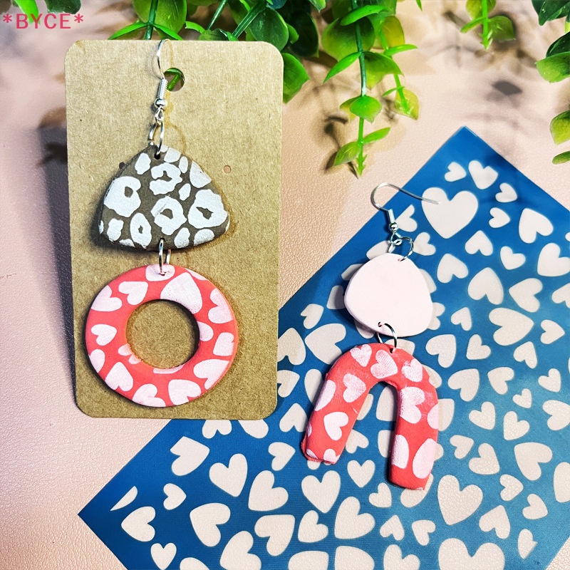 Byce &gt; Khuôn Lưới Lụa Polymer Dùng Làm Trang Sức Thủ Công Sáng Tạo Có Thể Tái Sử Dụng