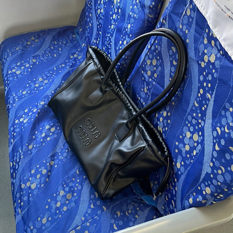 Túi tote Dây Rút Đeo Vai Sức Chứa Lớn Phong Cách retro Dễ Phối Đồ Thời Trang Cho Nữ