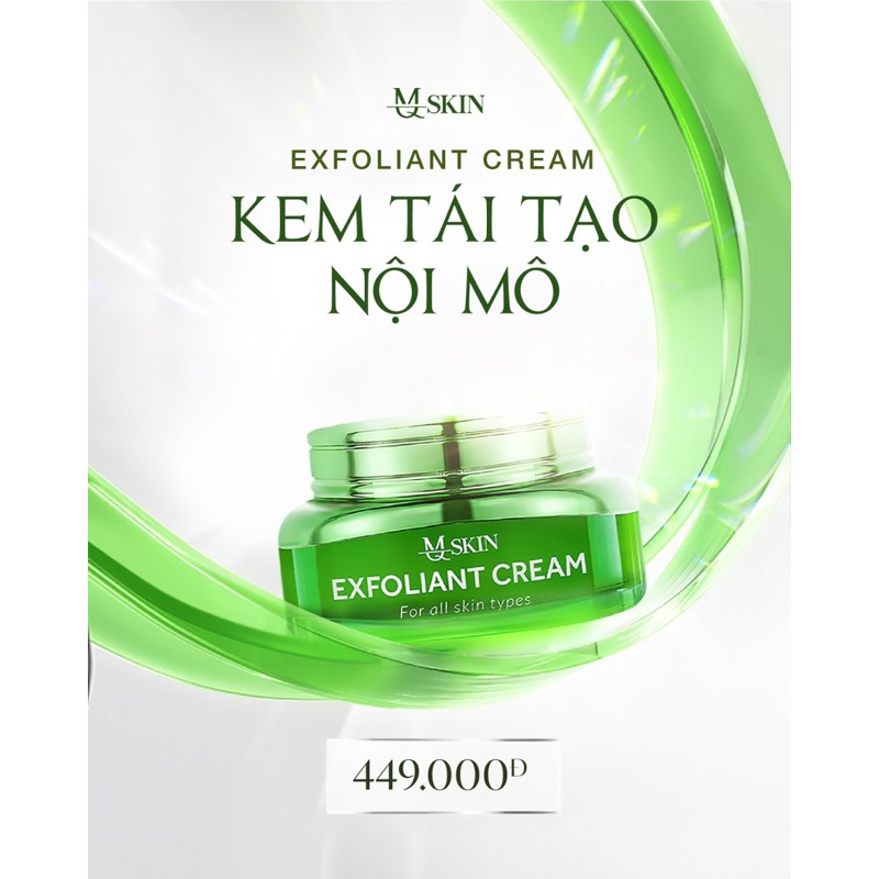 MQ SKIN Exfollant Cream 30g - Kem tái tạo nội mô 30g
