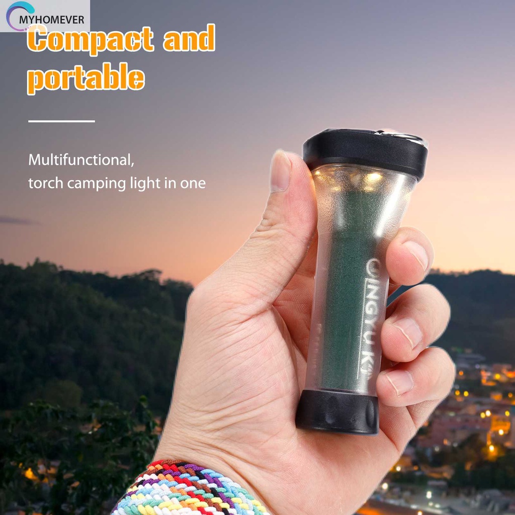 Đèn Pin Cắm Trại &amp; Săn Bắn 2 Trong 1 7H 250LM