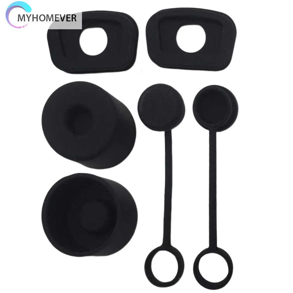 Bộ 6 Nắp Đậy Cốc Nước Bằng Silicone Chống Tràn Tiện Dụng