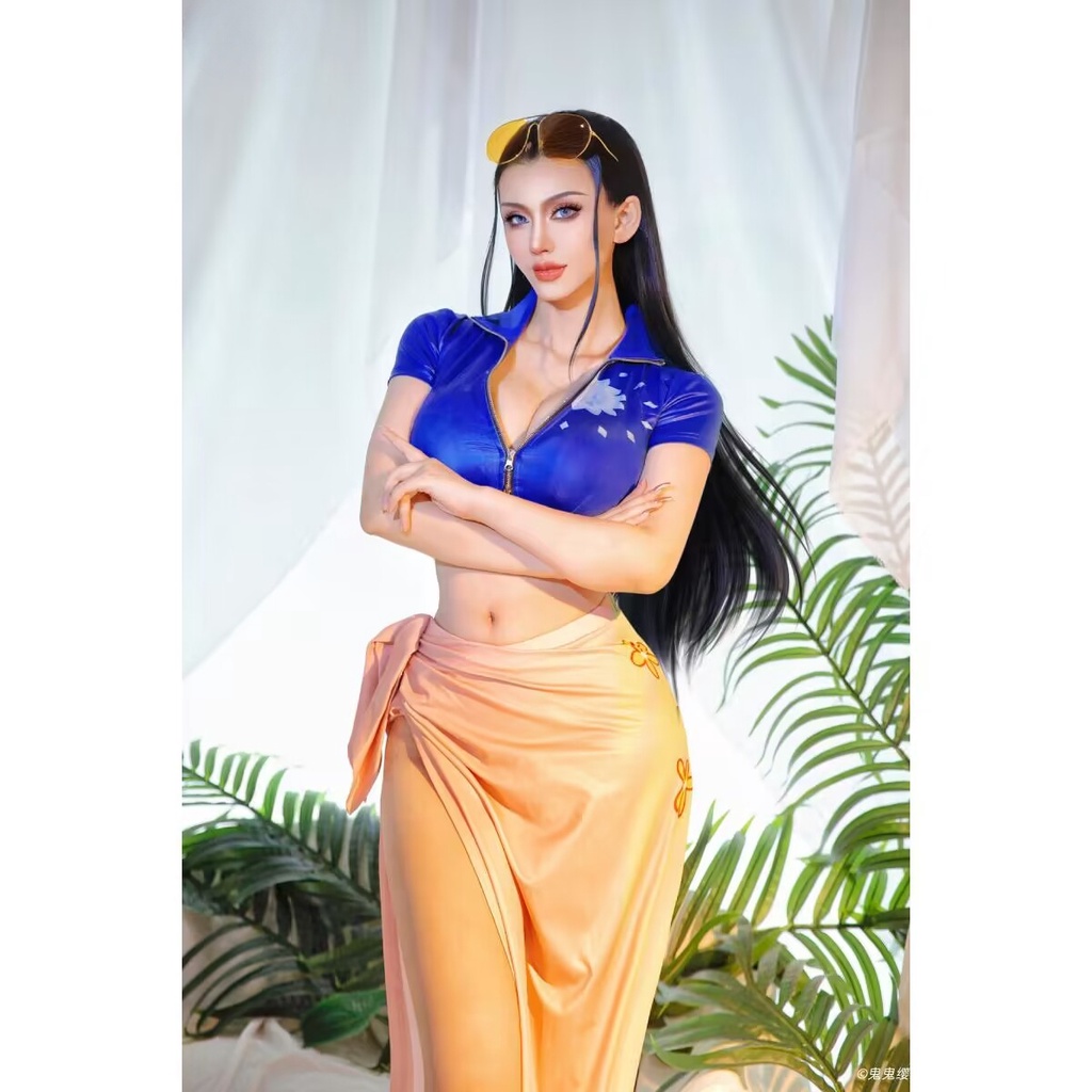 Bộ kimono Hóa Trang Nhân Vật Nico Robin Trong Phim Hoạt Hình One piece