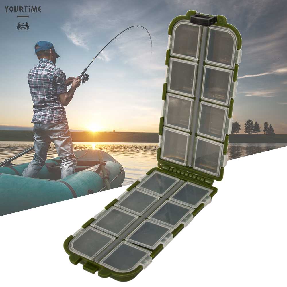 Hộp Đựng Mồi Câu Cá 13 Ngăn Tiện Lợi Ốp