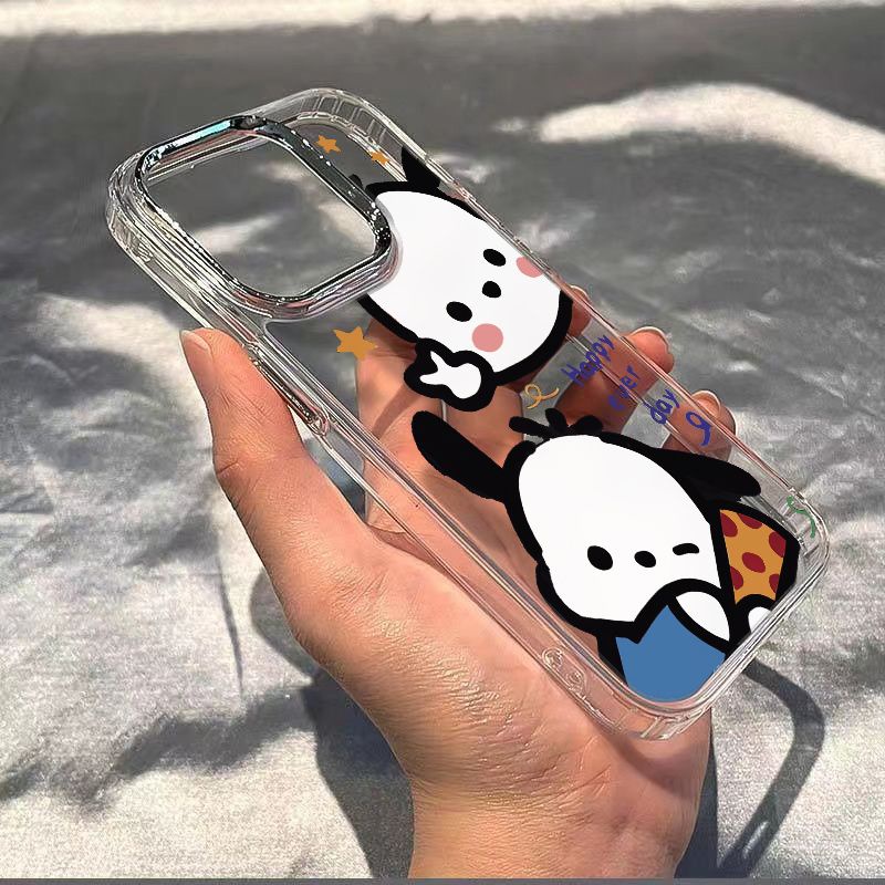 ✅Ốp Điện Thoại Mềm Chống Sốc In Hình Cún Pacha Kiểu Đơn Giản Cho Apple Iphone 12 14 Pro Plus 138 11 Max 7 UDA5