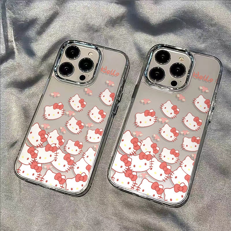 ✅Ốp Điện Thoại Dẻo Họa Tiết Hoạt Hình Mèo Kitty Dễ Thương Chống Sốc Cho Avatar 1114proplusmax / Apple Style 7iPhone1213 JE0H 8