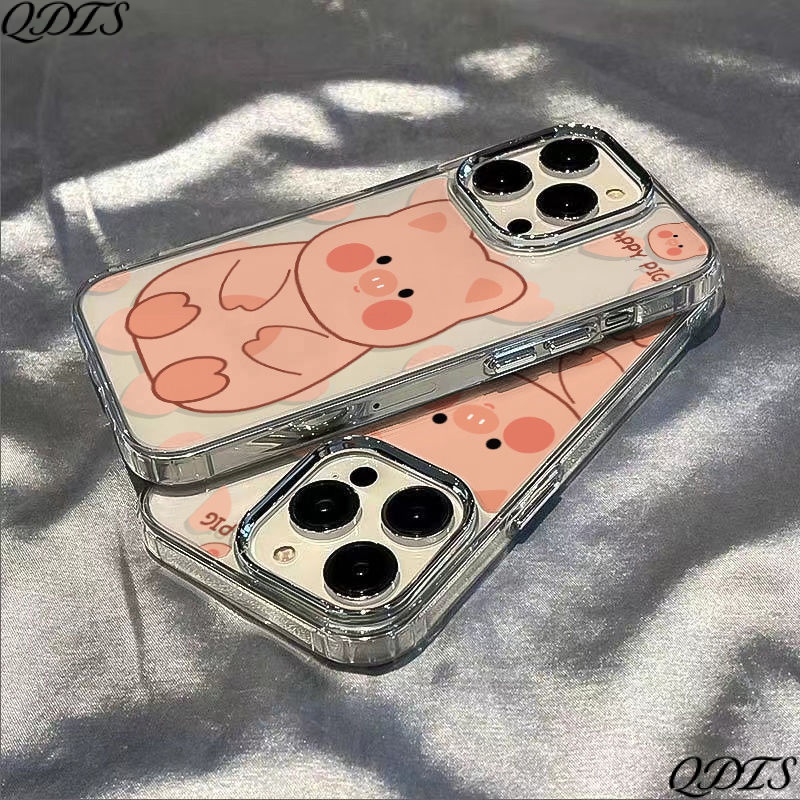 ✅Ốp Điện Thoại Dẻo Màu Hồng Đơn Giản Thời Trang Chống Sốc Cho Iphone127 8 14pro 1113 / plusmax OFSP