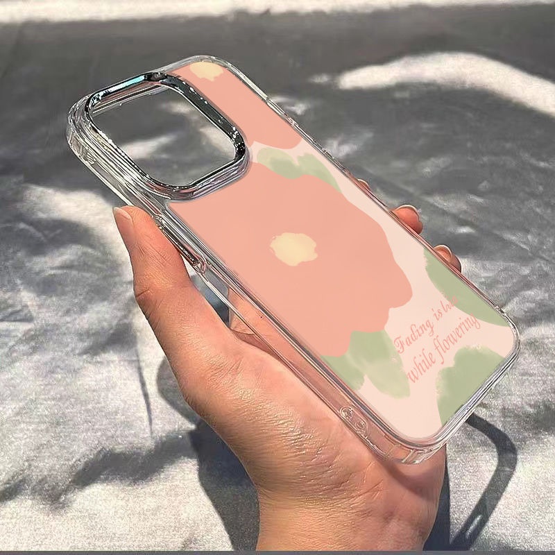 ✅Ốp Điện Thoại Mềm Chống Sốc Họa Tiết Hoa Cho Iphone 14Pro 11Plus 12 8 7 13max / ZVSO