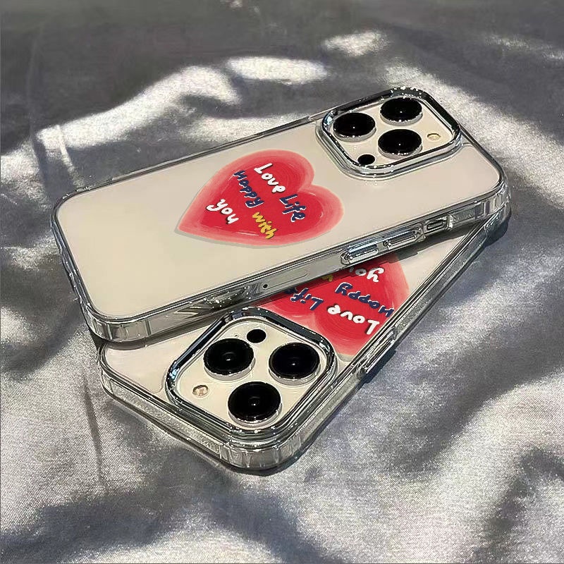 ✅Ốp Điện Thoại Dẻo Màu Hồng In Chữ Tiếng Anh Đơn Giản Chống Sốc Cho Iphone 7iphone12max 14pro13plus / 118 HP60