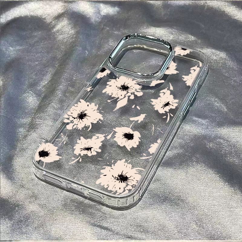 ✅Ốp Điện Thoại Mềm Chống Sốc Họa Tiết Hoa 13In Style max7118 / plus iPhone12 14pro Apple A0OS