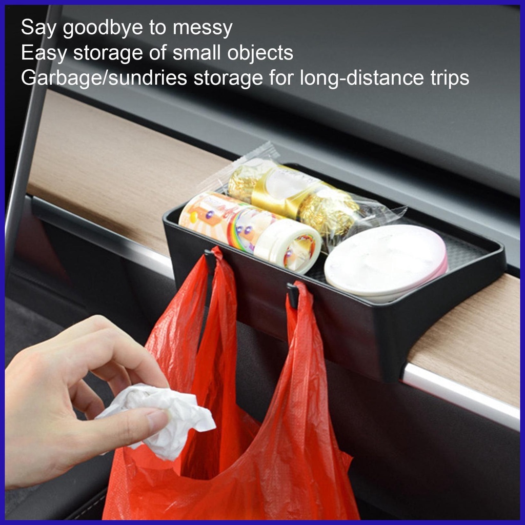 Khay Đựng Điện Thoại / Đồ Dùng Gắn Bảng Điều Khiển Xe Hơi Tiện Dụng