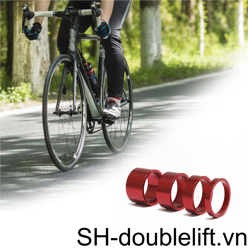 Set 12 Vòng Đệm Bằng Hợp Kim Nhôm Siêu Nhẹ Màu Sáng Cho Xe Đạp Leo Núi