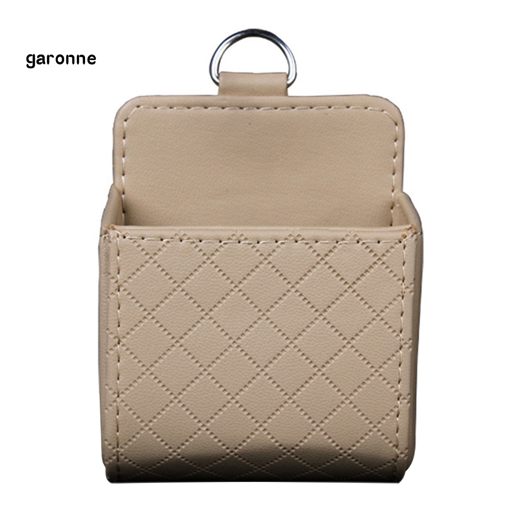 Giá Đỡ Điện Thoại Giả Da Gắn Khe Điều Hòa Xe Hơi