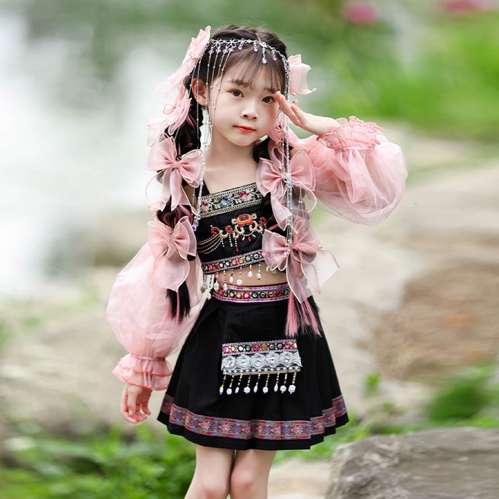 【YN 621】Bộ Đồ Hóa Trang Công Chúa Hani Truyền Thống Phong Cách Mới Dành Cho Bé Gái