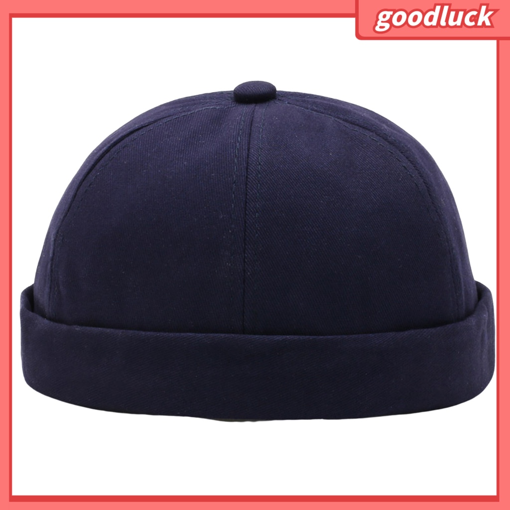 [GLO] Mũ Beanie Màu Trơn Không Vành Thoáng Khí Trang Trí Đường Phố Hip Hop Đường Phố Cho Nam Và Nữ