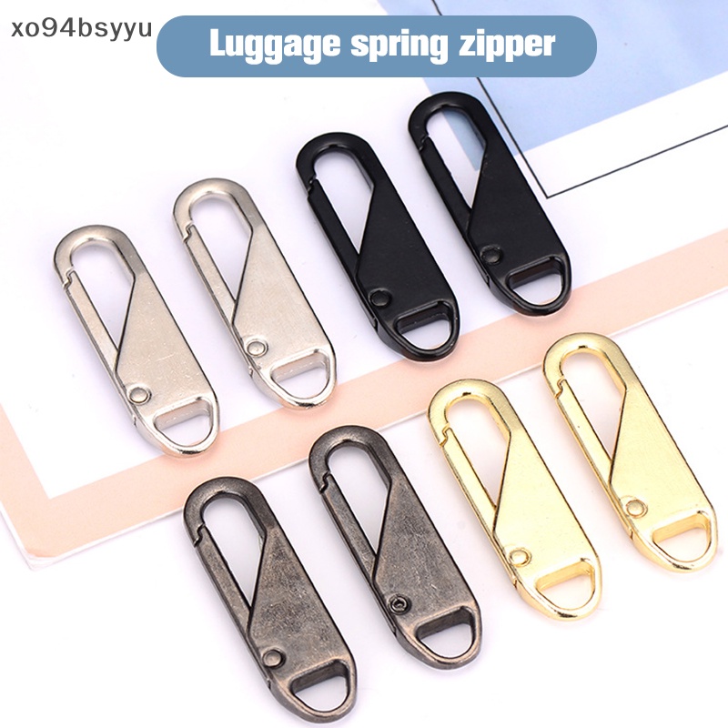 Xo94bsyu Set 2 Khóa Kéo Kim Loại Dùng Để May Vá DIY