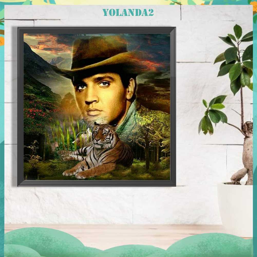 Tranh Đính Đá Kim Cương Toàn Bộ 5D DIY Hình Vẽ Presley