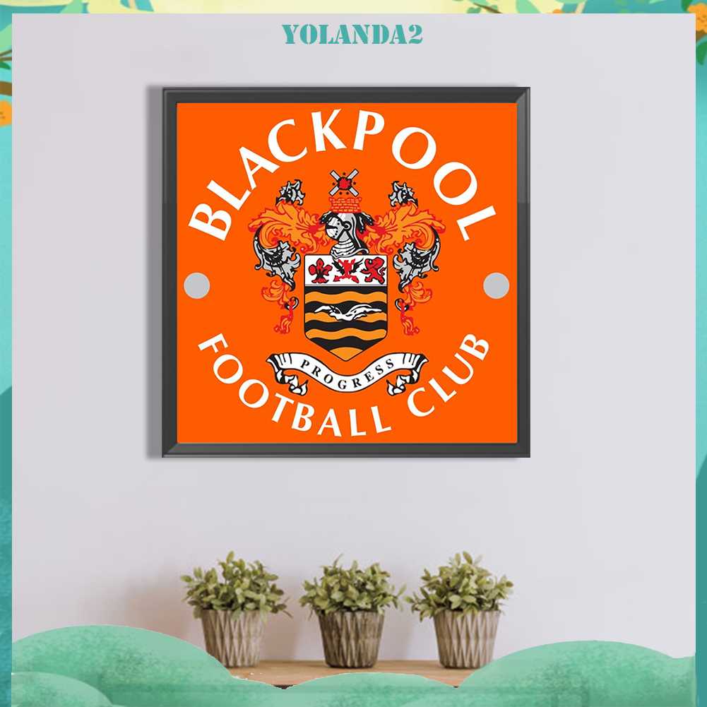 Tranh Đính Đá 5D Tự Làm Hình Blackpool Phụ Kiện Trang Trí Nghệ Thuật Thủ Công