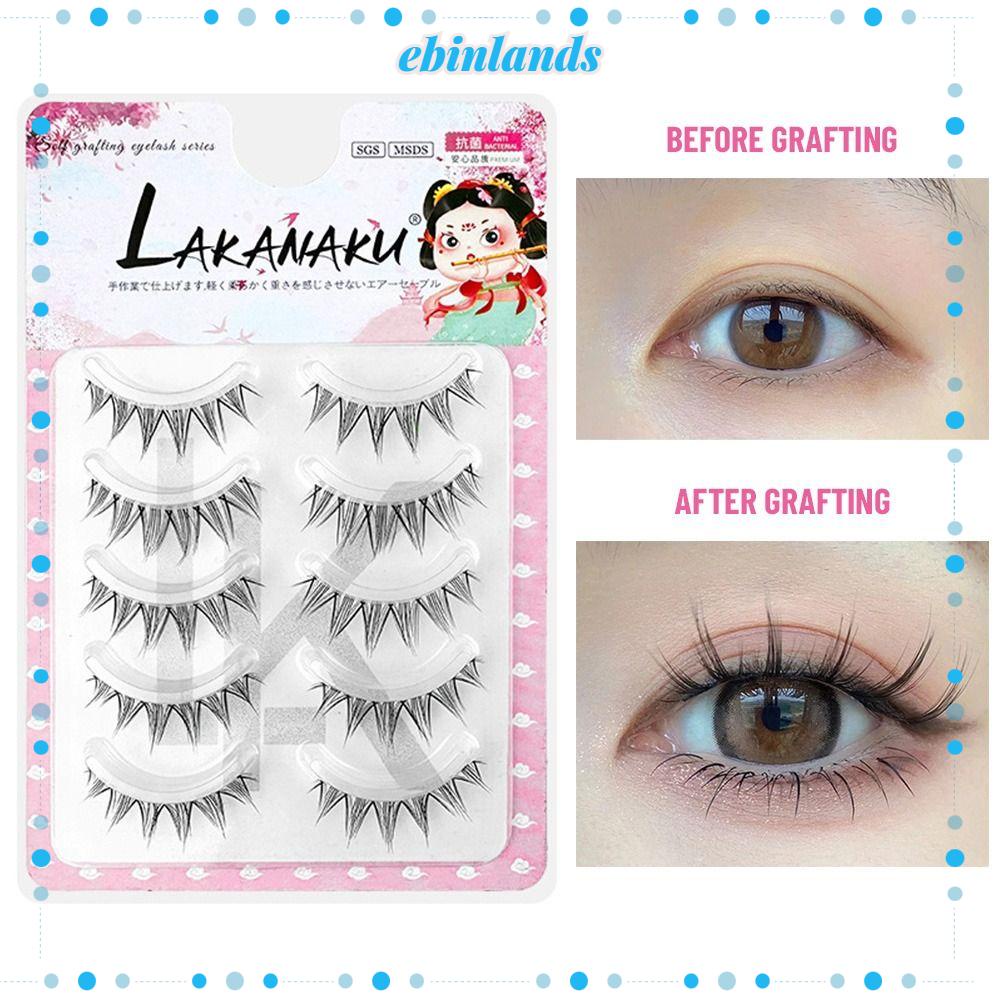 Lông Mi Giả Handmade Siêu Nhẹ Trang Điểm Tự Nhiên EBINLANDS