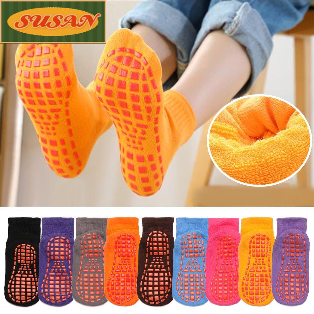 Vớ Cotton Chống Trượt Thoáng Khí In Họa Tiết Hoạt Hình Cho Bé