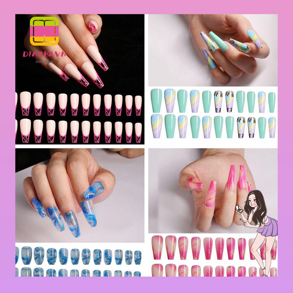 Móng Tay Giả Ballerina Có Thể Tháo Rời Ốp