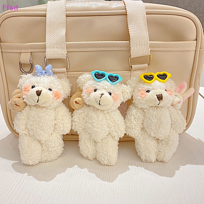 1 Móc Khóa Gấu Bông Đeo Túi Xách Mềm Mại Dễ Thương