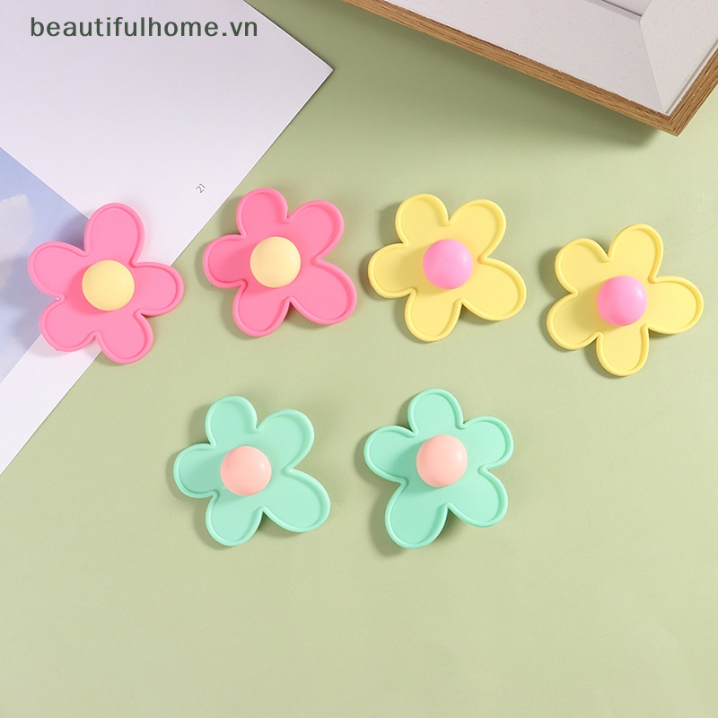 Kẹp Tóc Hình Hoa Màu Sắc Ngọt Ngào Cho Nữ