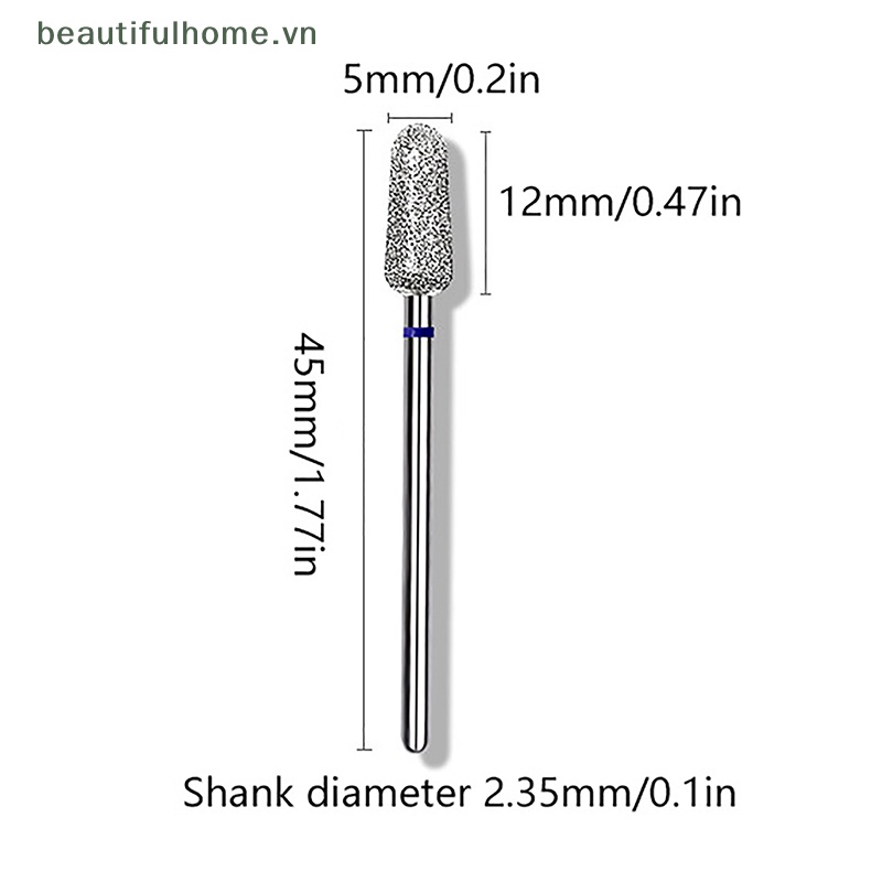 Mũi Khoan Kim Cương Chuyên Dụng Cho Trang Trí Móng Tay